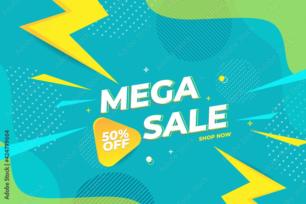 abstract banner sale abstract banner sale