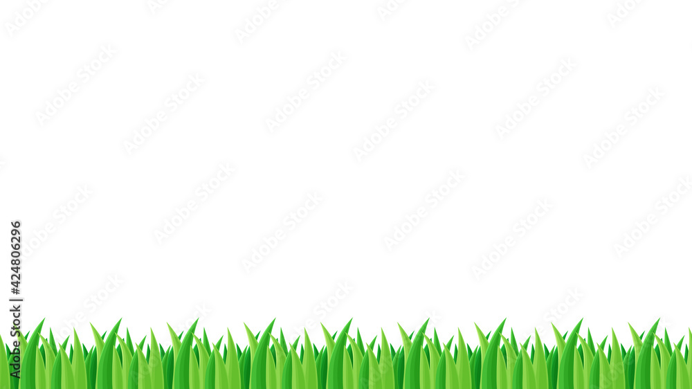 横スクロールゲームの草の地面 ブロック イラスト素材 16 9 Stock Vector Adobe Stock