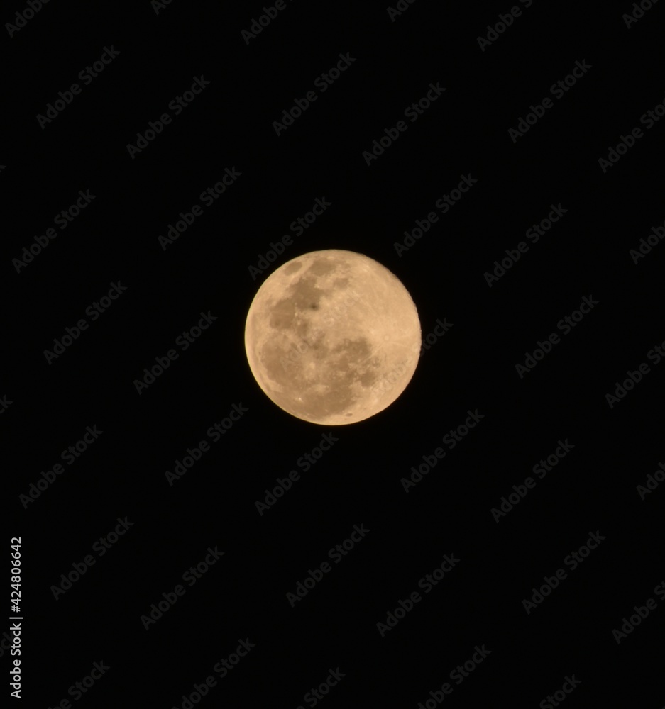 Full moon over sky Full moon over sky