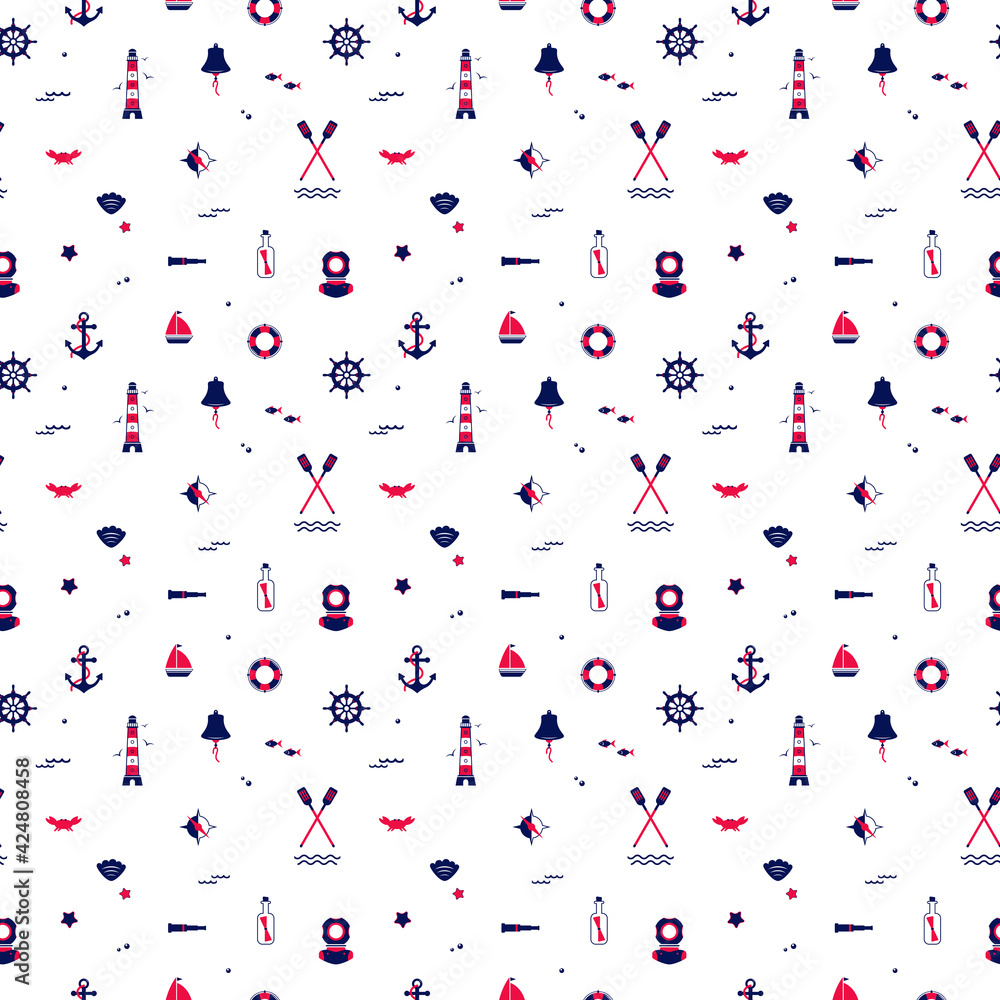 Seamless texture from sailing elements. Pattern, abstract background, wallpaper. Nautical
collection, marine travel icons. Seamless texture from sailing elements. Pattern, abstract background, wallpaper. Nautical
collection, marine travel icons.