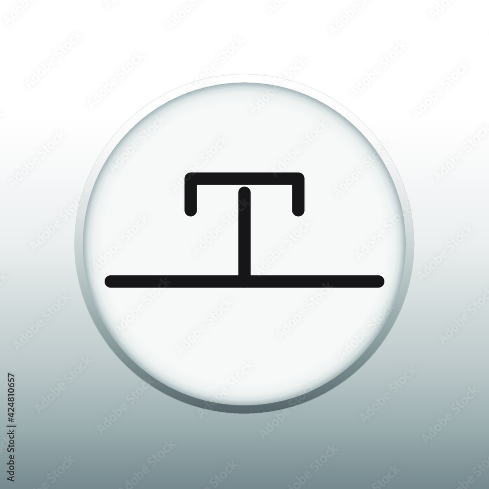 PRESSURE AND TEMPERATURE TEST PORT VECTOR SYMBOL OF PUMPING SYSTEM MECHANICAL SYSTEM