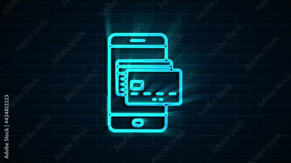 Finance on neon sign. Night bright advertisement. Motion graphics. Finance on neon sign. Night bright advertisement. Motion graphics.