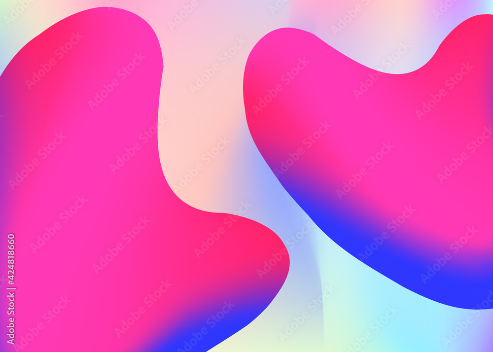 Fluid shape background with liquid dynamic elements. Fluid shape background with liquid dynamic elements.