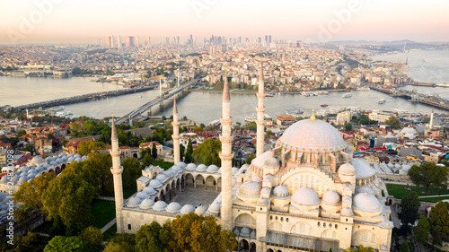 aerial view of the istanbul