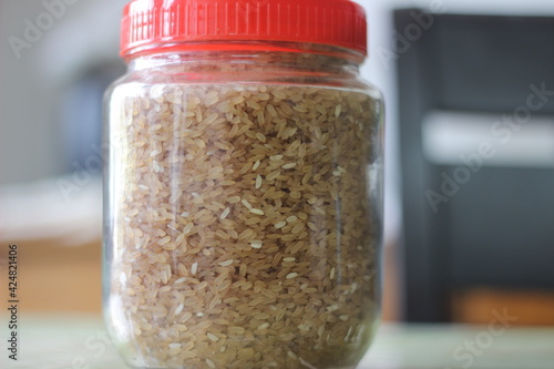 Red rice or Matta rice is adulterated by adding cheaper white rice