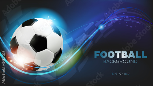 Football / Soccer Background © CreativeStock
