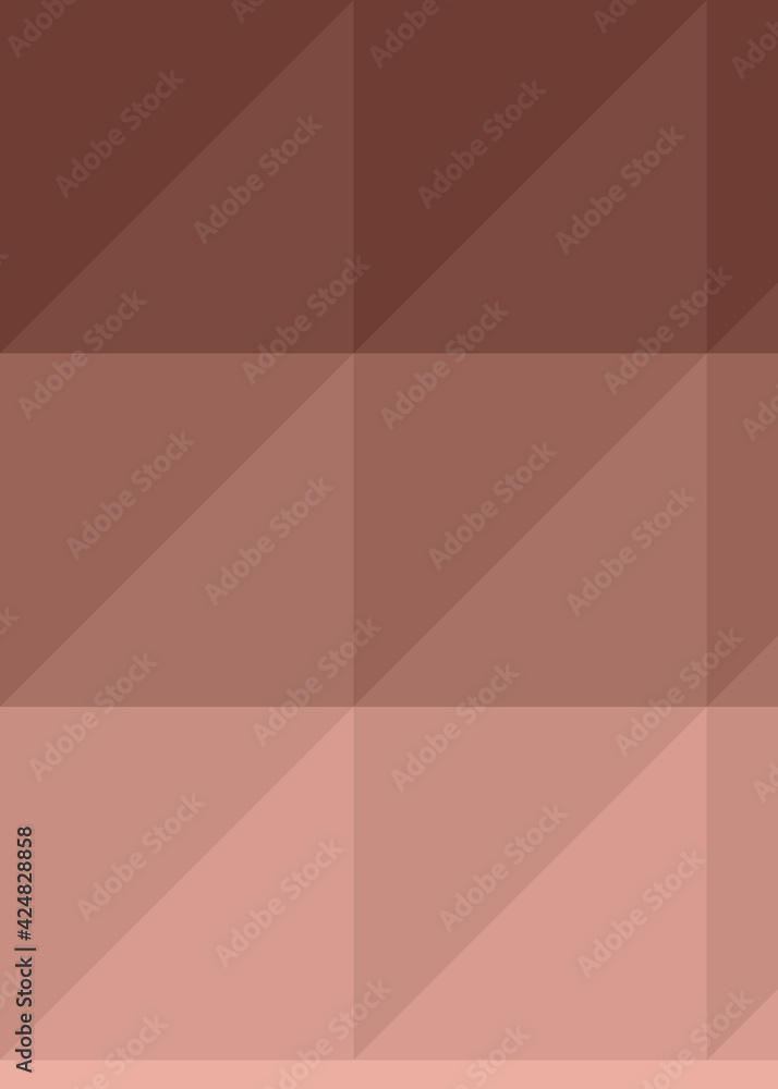 Obraz premium Abstract color Low-Polygones Generative Art background illustration
