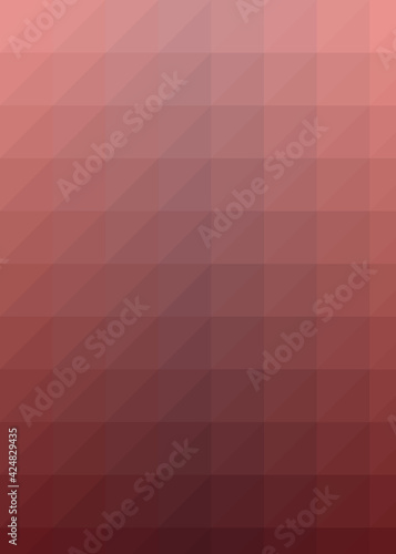 Abstract color Low-Polygones Generative Art background illustration