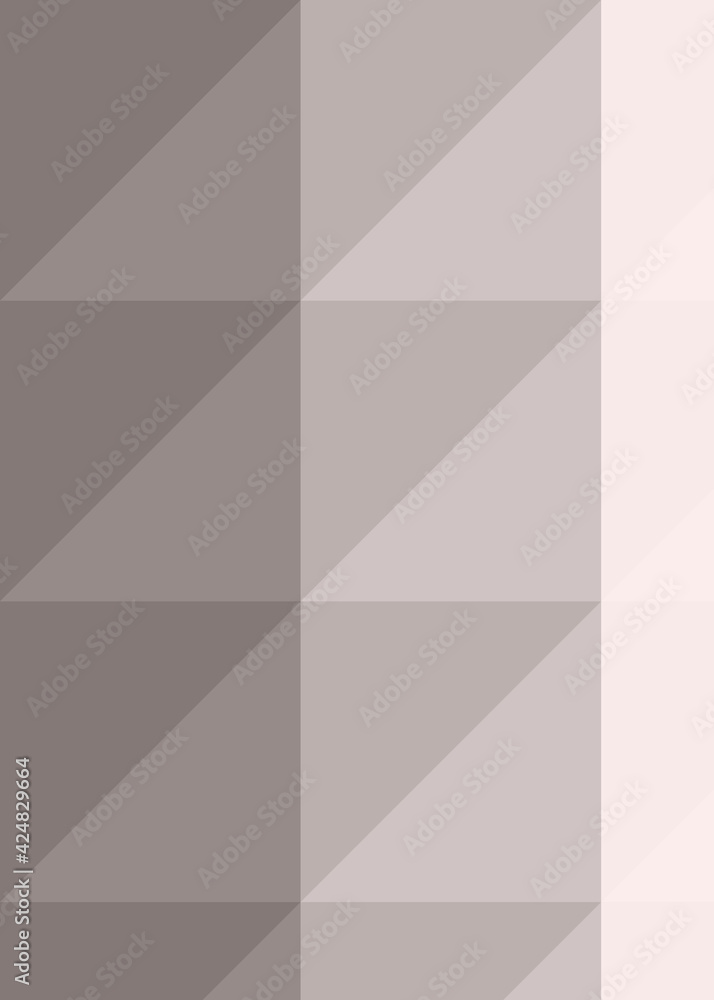 Fototapeta premium Abstract color Low-Polygones Generative Art background illustration