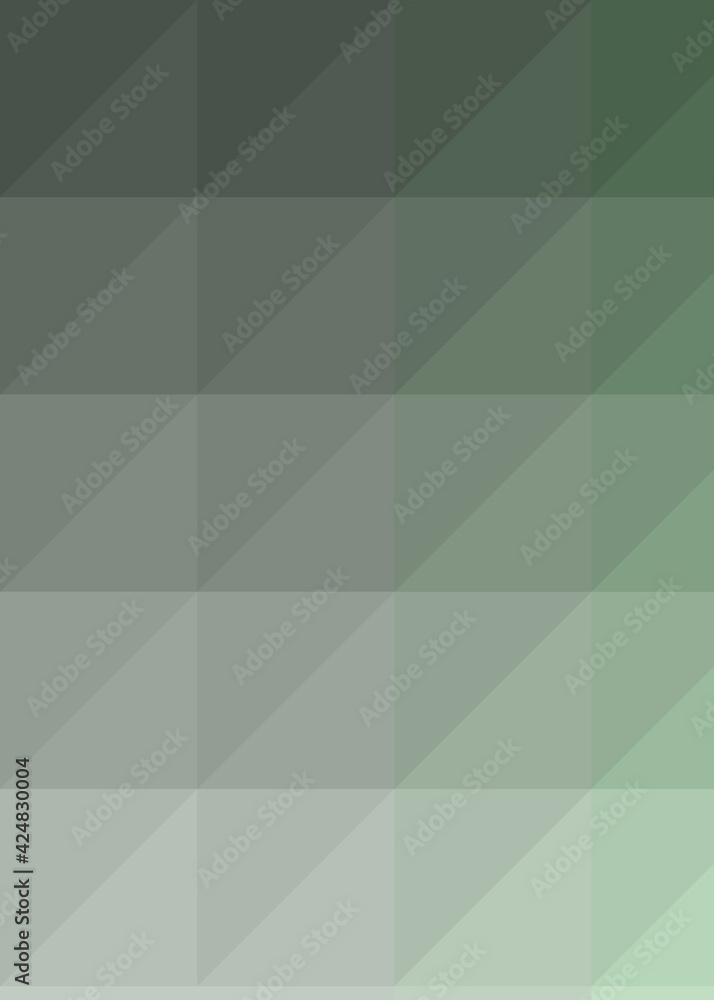 Fototapeta premium Abstract color Low-Polygones Generative Art background illustration