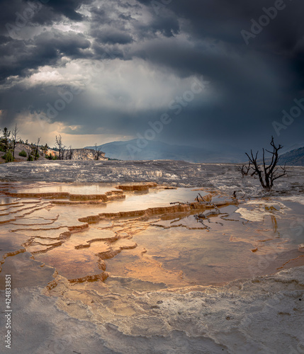 Storm over Yellowstone National Park