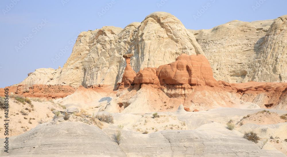 Toadstools in Grand Staircase Escalante National Monument, Utah, USA