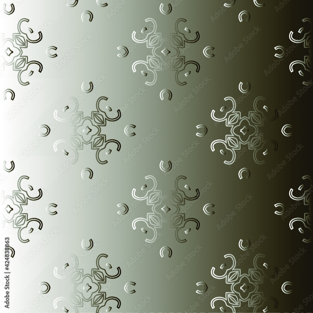 Pattern with a black-and-white gradient . Abstract metallic background Pattern with a black-and-white gradient . Abstract metallic background