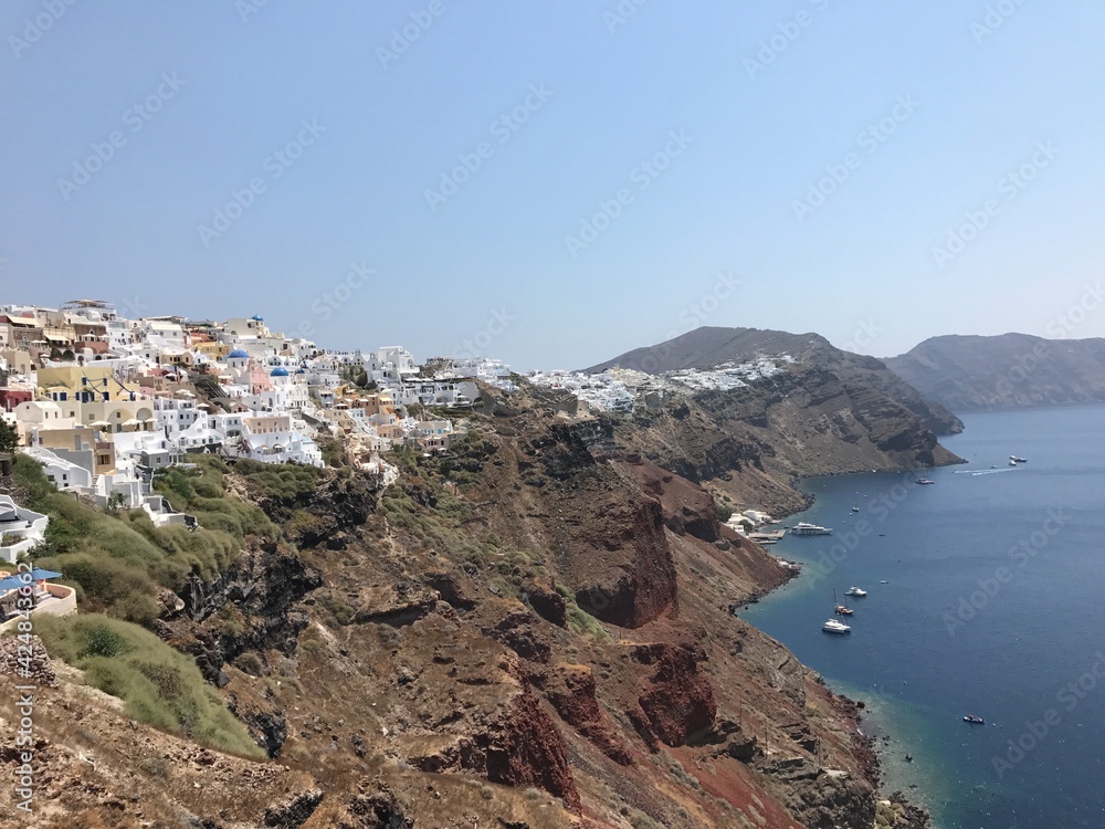 Stunning views of the old village, which is located on the cliff. The white houses of the village glow brightly in the rays of the summer sun. An interesting and informative journey.