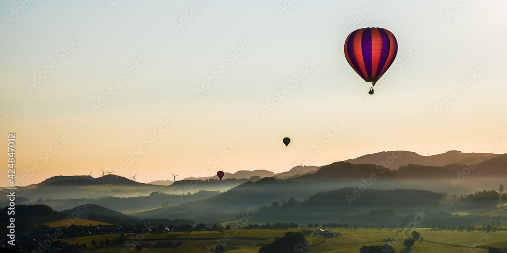 Fototapeta premium Hot-air Balloon Ride