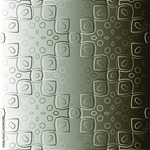 Pattern with a black-and-white gradient . Abstract metallic background 