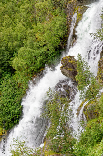 Norway - Jostedalsbreen National Park - Waterfall
