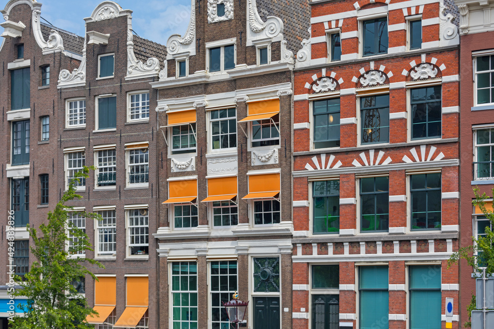 Traditional Amsterdam Buildings