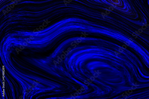 Dark blue liquid texture. Abstract background vector
