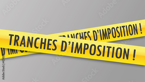 Logo tranches d'imposition.