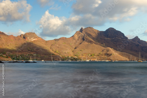 Baie de Taiohae -  Nuku Hiva - iles marquises - polynesie francaise