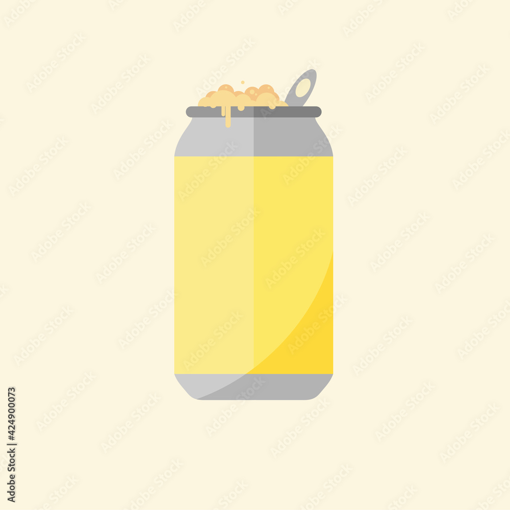 softdrink cans flat design vector iillustration softdrink cans flat design vector iillustration