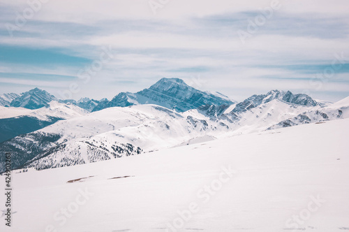 Dramatic background of mountains © Rafael