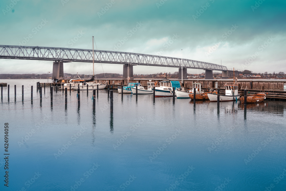 bridge over the river