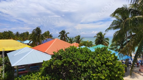 Tropical resort in Grand Turk island