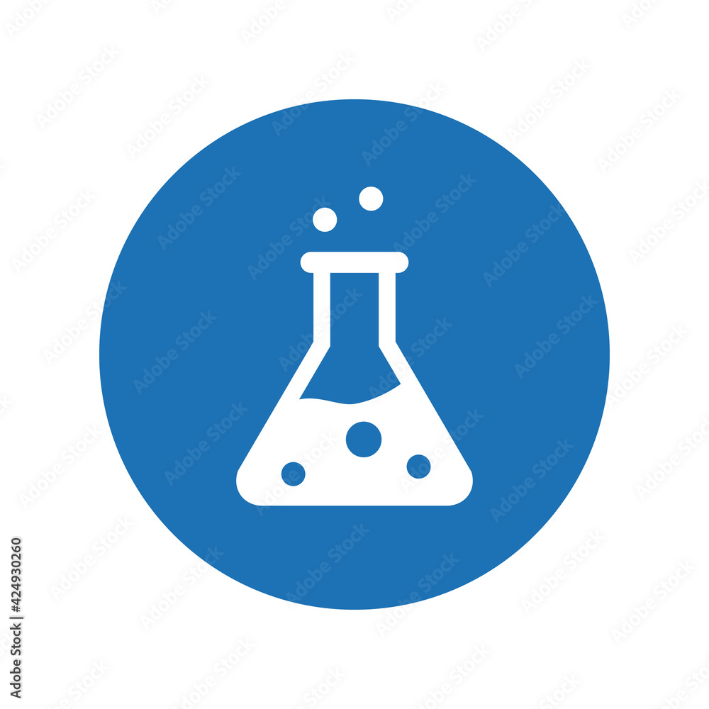 Chemistry icon vector graphic illustration Chemistry icon vector graphic illustration