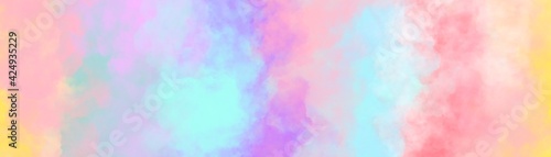 pastel blurry colorful abstract background of gradient color. Ombre style  © Nalinee