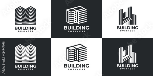 abstract logo real estate logo inspiration