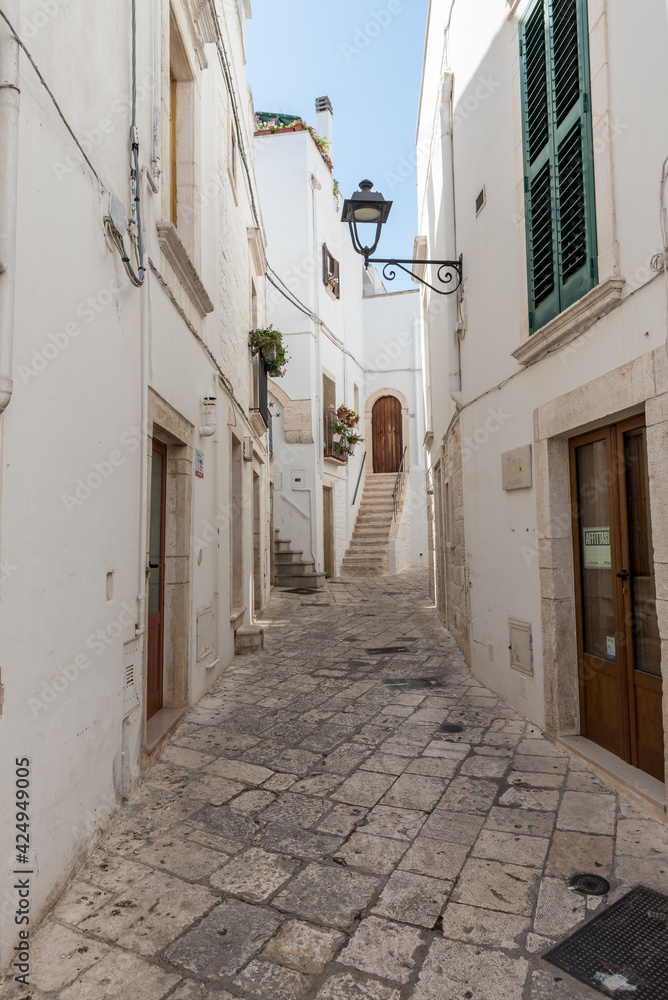 Locorotondo Puglia streets panorama
