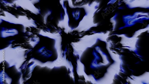 Wallpaper Mural Fluttering and changing two-color, blurred spots Torontodigital.ca