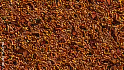 Wallpaper Mural Fast sliding of small particles on a brown background Torontodigital.ca