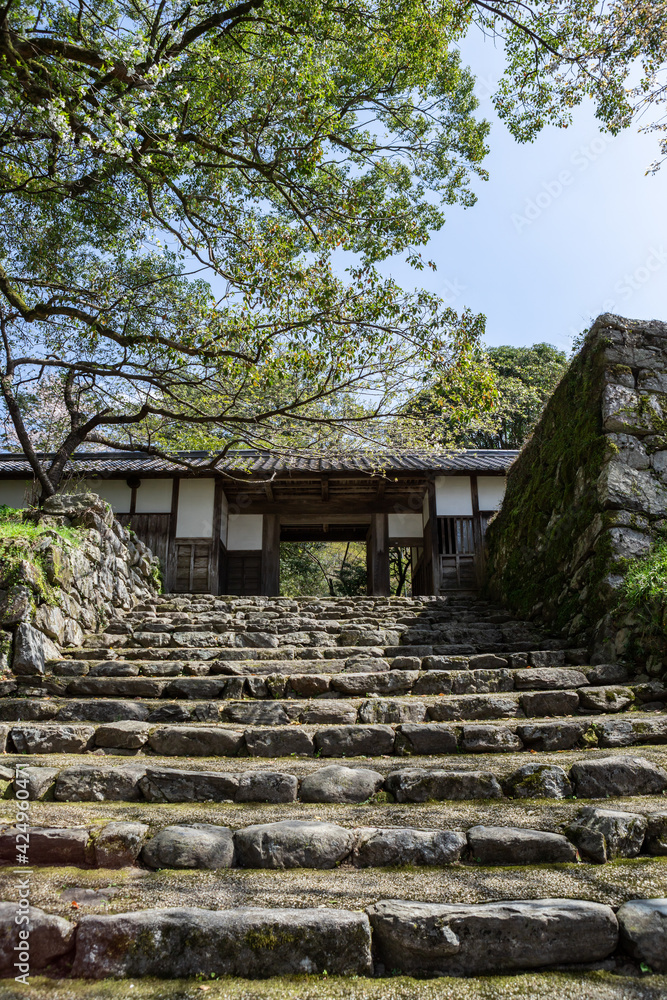 秋月城長屋門 福岡県朝倉市 秋月城長屋門 福岡県朝倉市