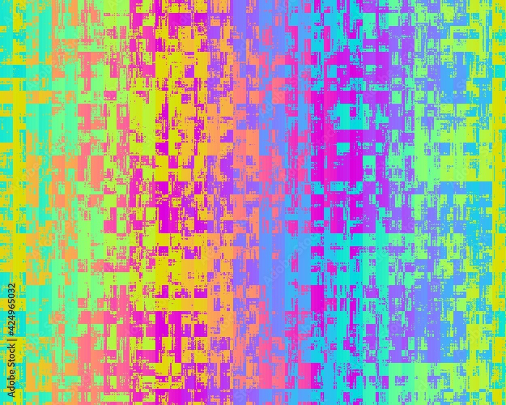 sfondo arcobaleno pixel multicolore sfondo arcobaleno pixel multicolore