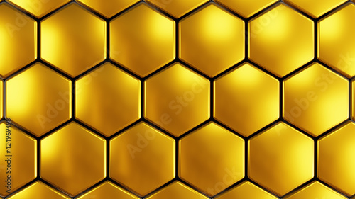 Abstract 3D geometric backg...