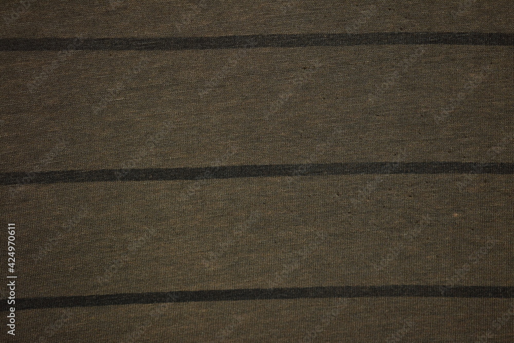 Fototapeta premium Texture of brown fabric with strips