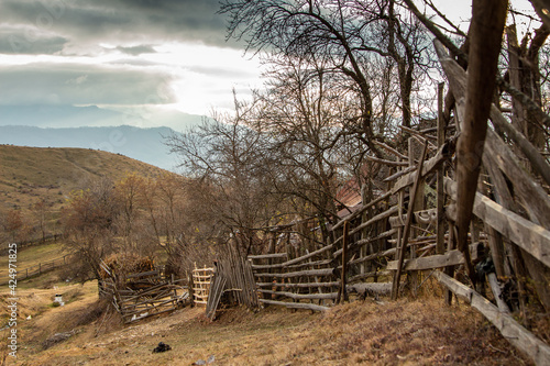 Landscape in Romania