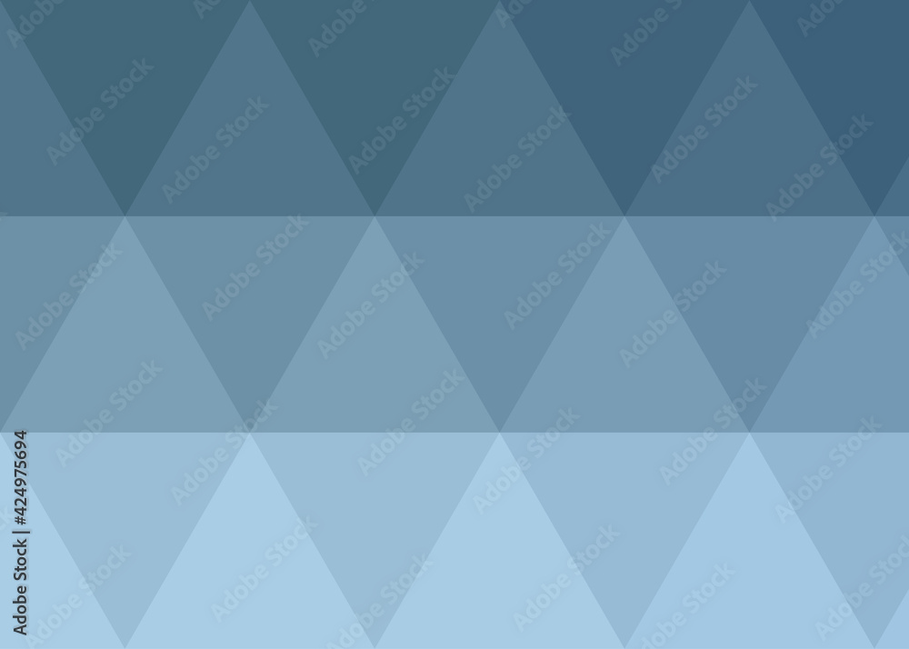 Obraz premium Abstract color Low-Polygones Generative Art background illustration
