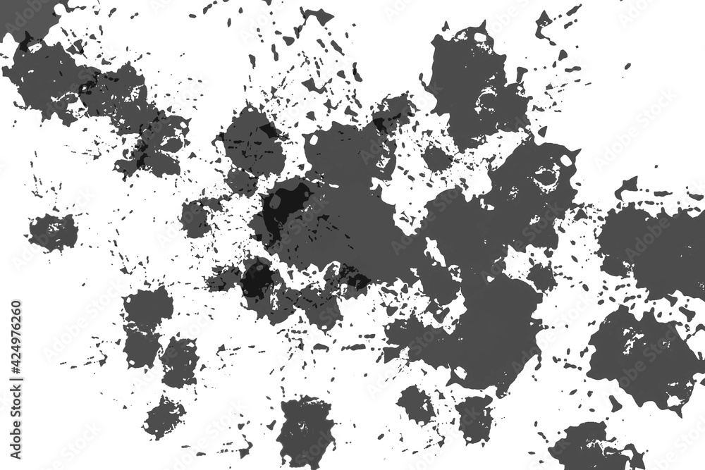 Fototapeta premium Abstract background. Monochrome texture. Raster illustration