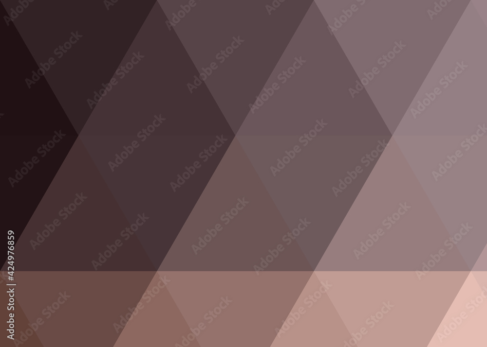 Obraz premium Abstract color Low-Polygones Generative Art background illustration
