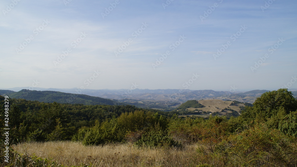 Panorama da Monti delle Cesane