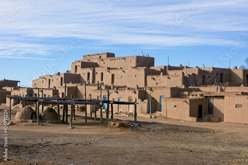 Taos Pueblo in New Mexico USA