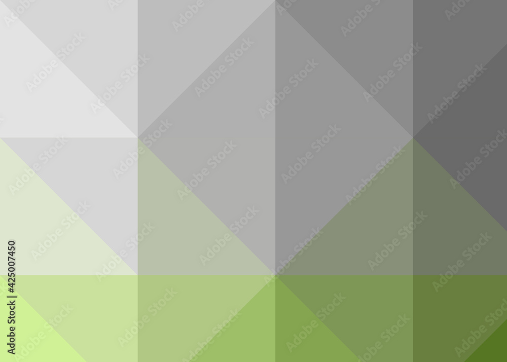 Obraz premium Abstract color Low-Polygones Generative Art background illustration