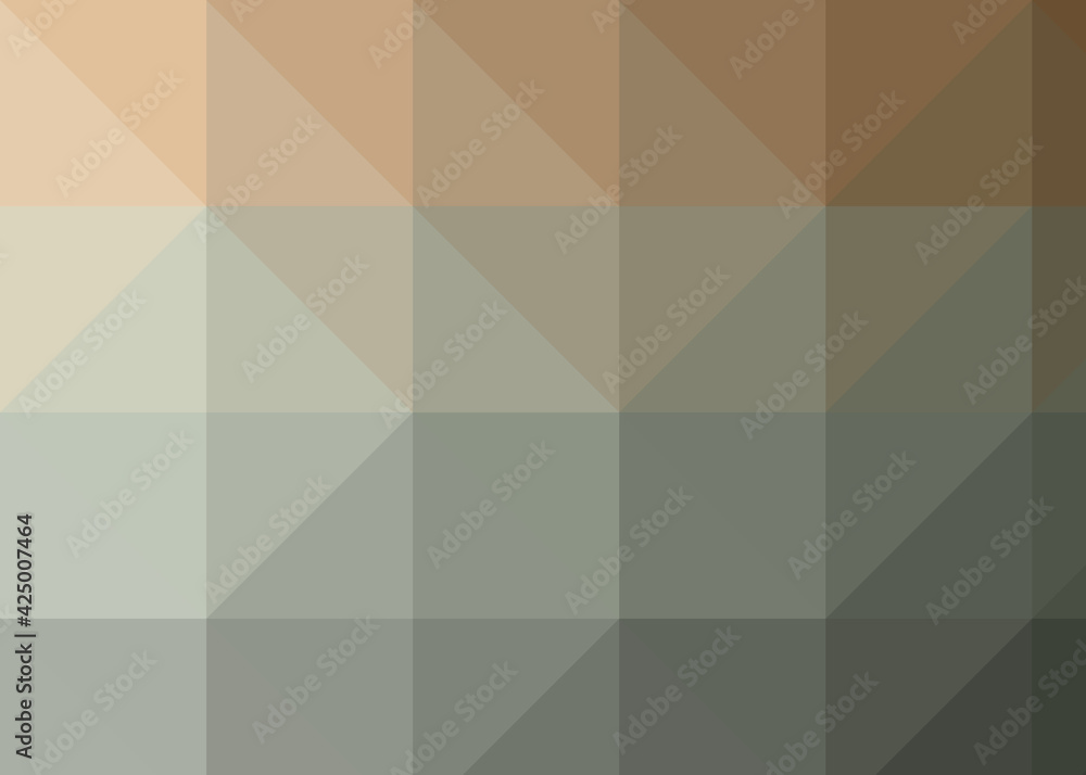 Obraz premium Abstract color Low-Polygones Generative Art background illustration