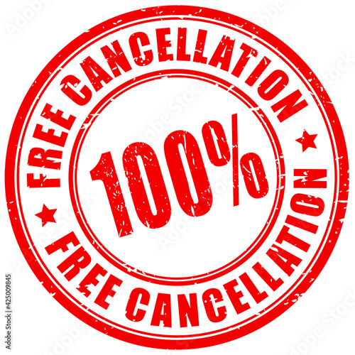 Rubber stamp free cancellation