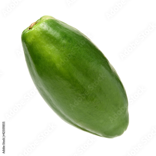 Wallpaper Mural Papaya fruit isolated on a white background Torontodigital.ca