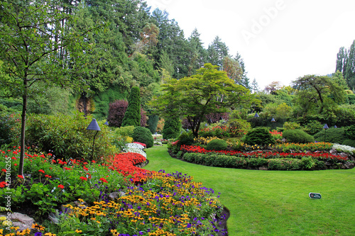 British Columbia Canada Vancouver Island Butchart Gardens Beauti photo
